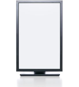 digital sign vertical