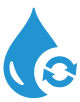 icon refill service blue