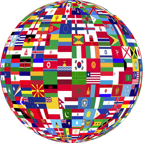 voice recordings for call center globe world flags