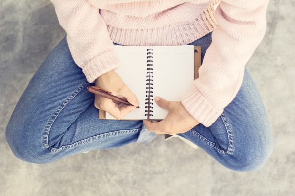 Women with Notebook